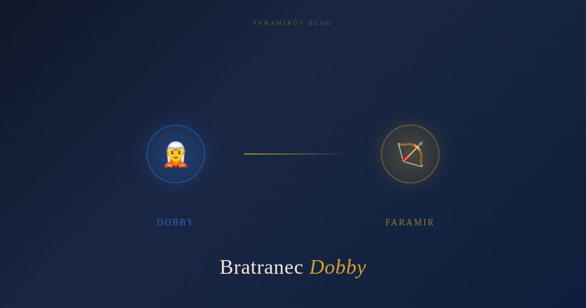 🧝 Bratranec Dobby